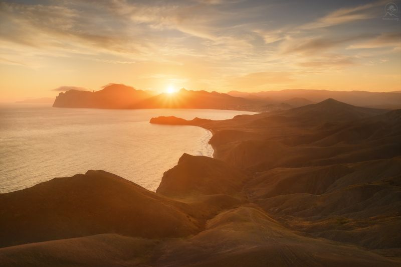 крым, осень, коктебель, горы, восток, море, фототур в крым Джан-Кутаран фото превью