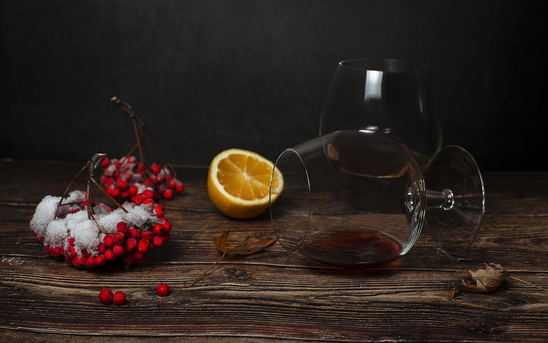 Натюрморт с рябиной фото превью