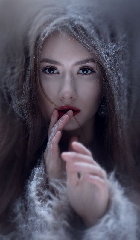 постановочная фотография, необычное, модель, портрет, настроение, художественная работа, / The Snow Queen___/ фото превью