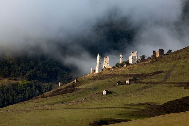 ингушетия, пейзаж Хамхи фото превью