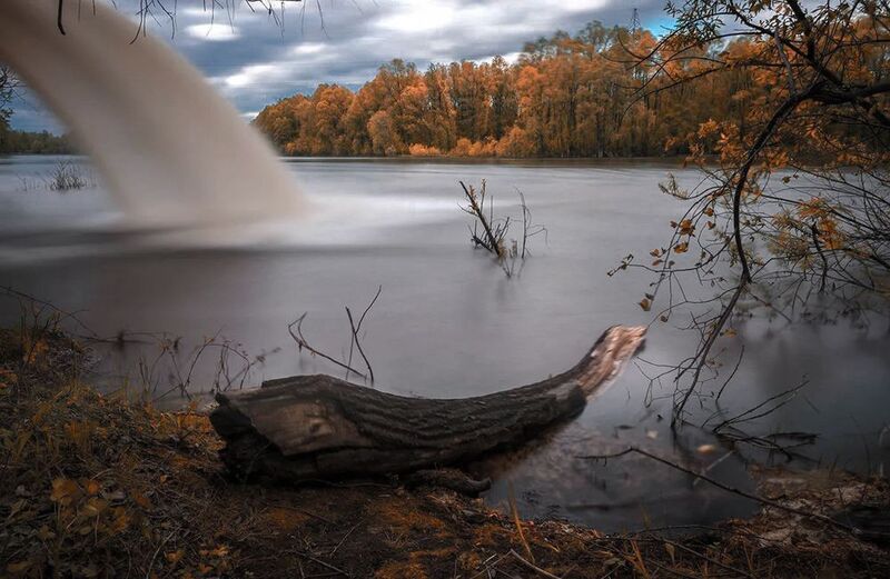 водопад Водопад и чудовище фото превью