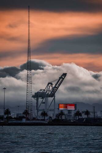 When the sky goes heavy the steel stands louder