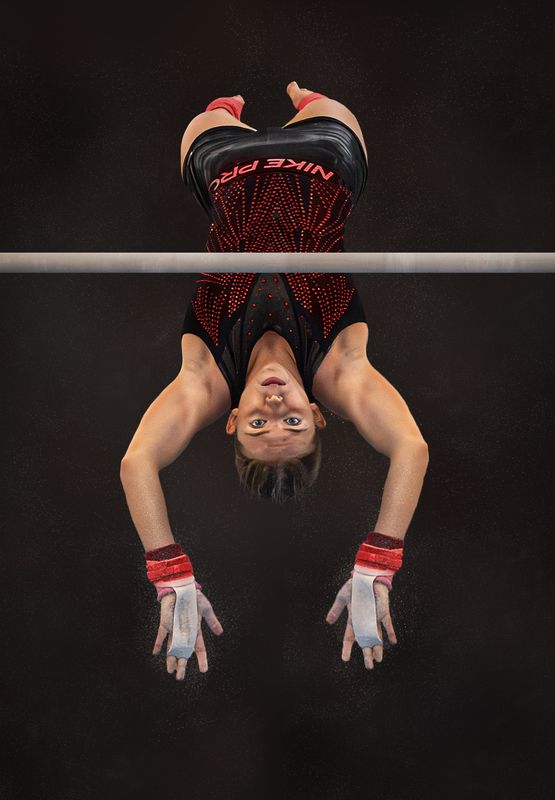#sport #sports_photography #gymnastics Flight to the High Bar фото превью