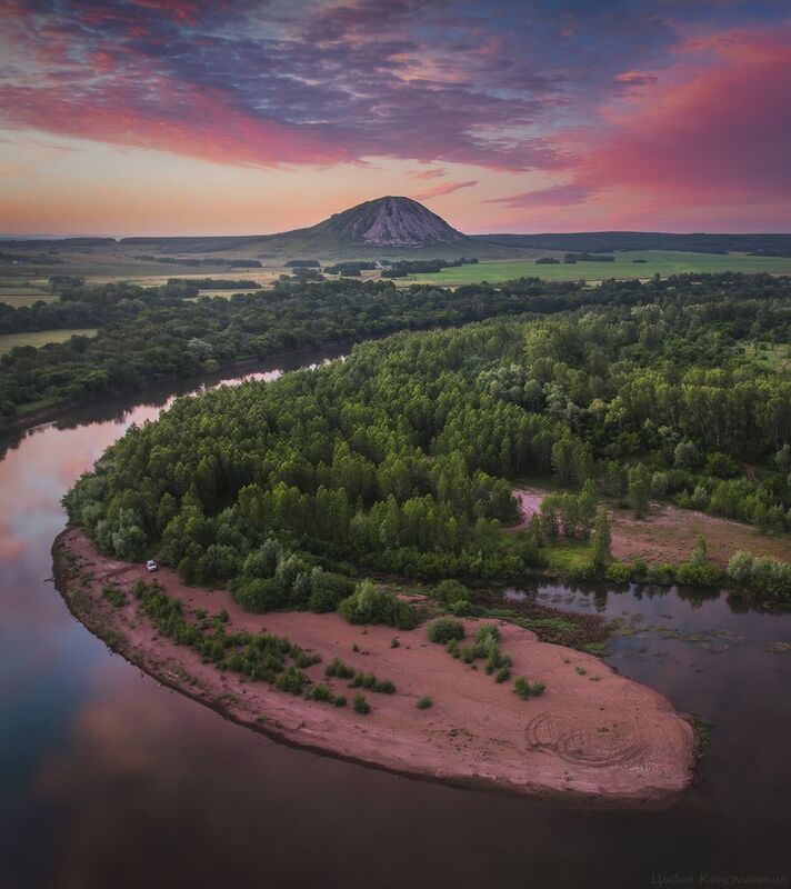 Река Агидель возле шихана Торатау фото превью