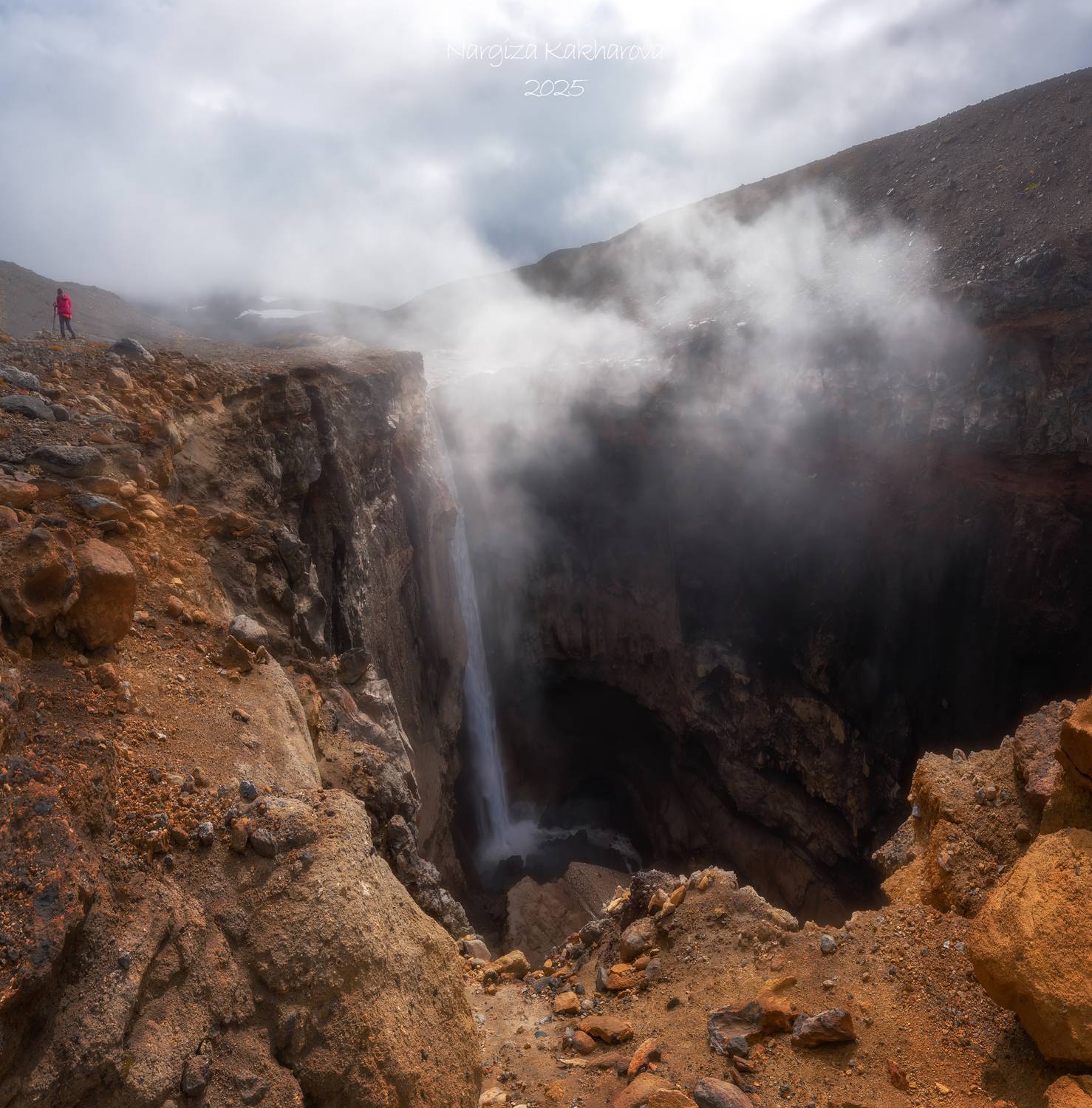 камчатка, каньон, опасный, Nargiza Kakharova