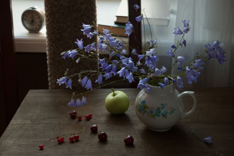 лето, букет, колокольчики О лете фото превью