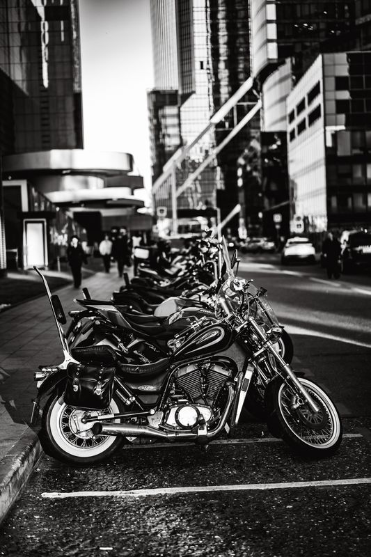 Один солнечный день в осеннем Москва-Сити фото превью