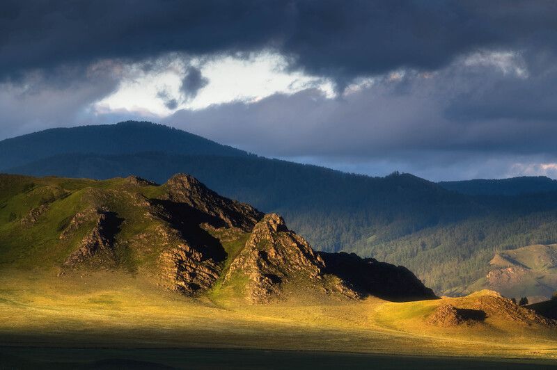 усть-канская степь, горный алтай Усть-Канская степь фото превью