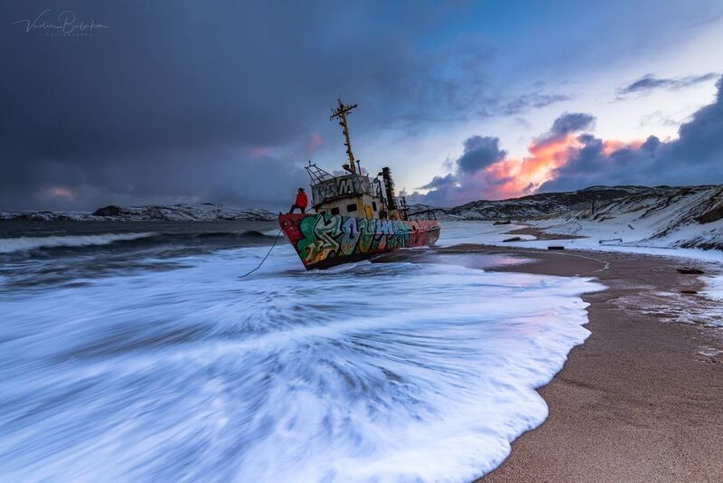 пейзаж, кольский, териберка, баренцево море Териберка фото превью