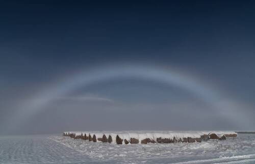 White rainbow