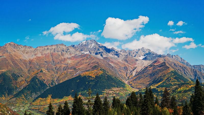 Осень в Сванетии фото превью