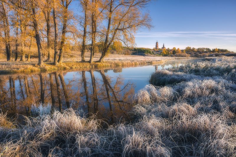 Зеркало осеннего утра фото превью