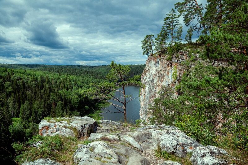 Река Чусовая. Камень Олений. фото превью