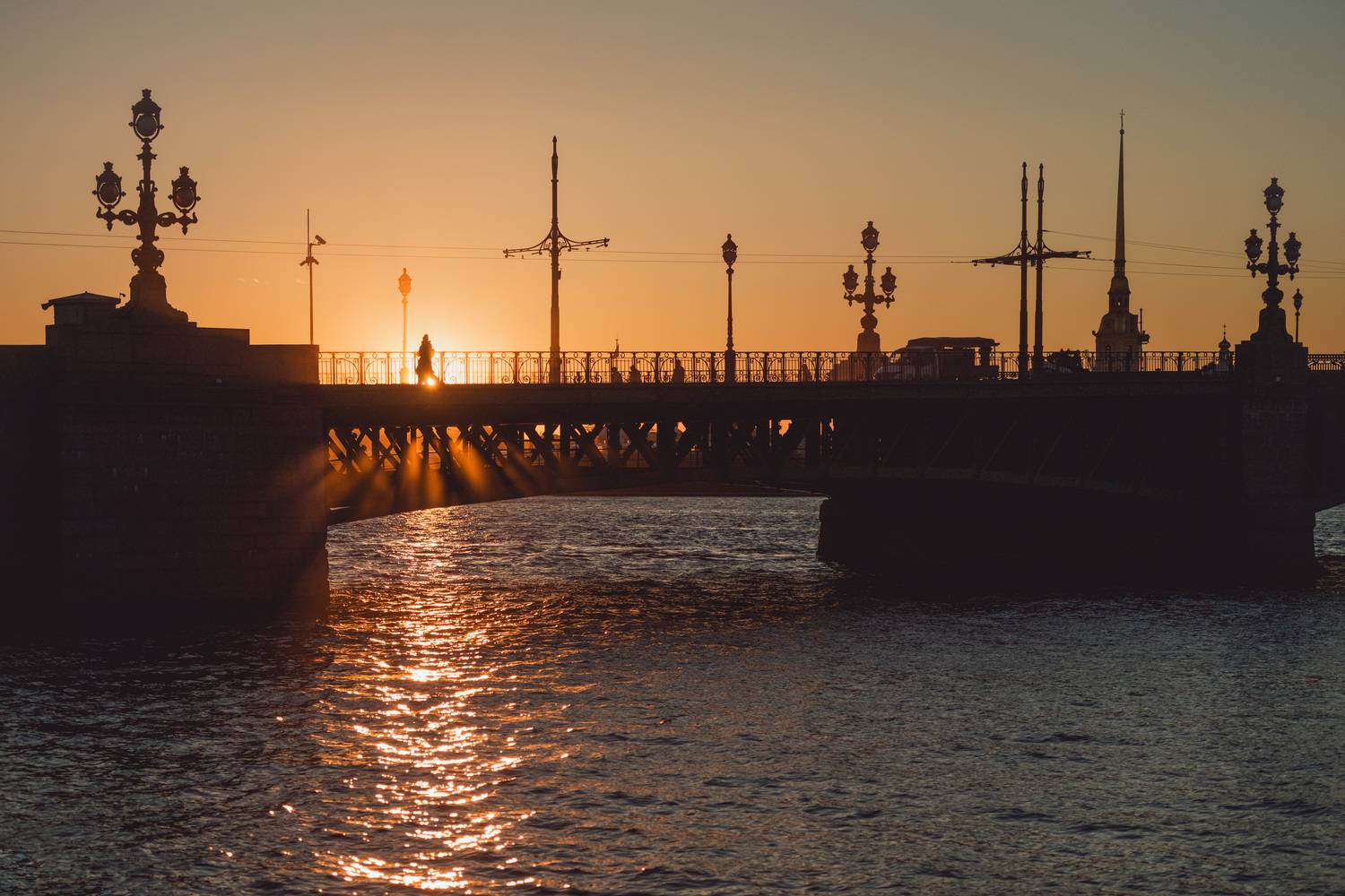 spb, bridge, street, sunset, old, neva, architecture, leningrad, Бугримов Егор