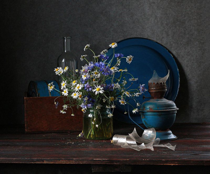 натюрморт, фотонатюрморт, still life, stillifefoto, лето, цветы, цветочный_натюрморт, наталья_казанцева Так бывает (другой  вариант работы, вчерашний удалила, извините!) фото превью