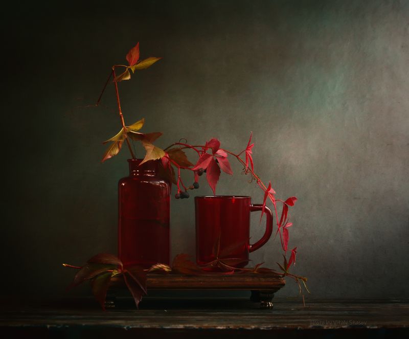 С листьями дикого винограда.. фото превью