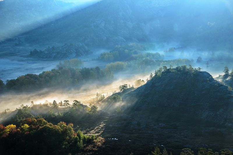 горы каркаралинск Осень в горах фото превью