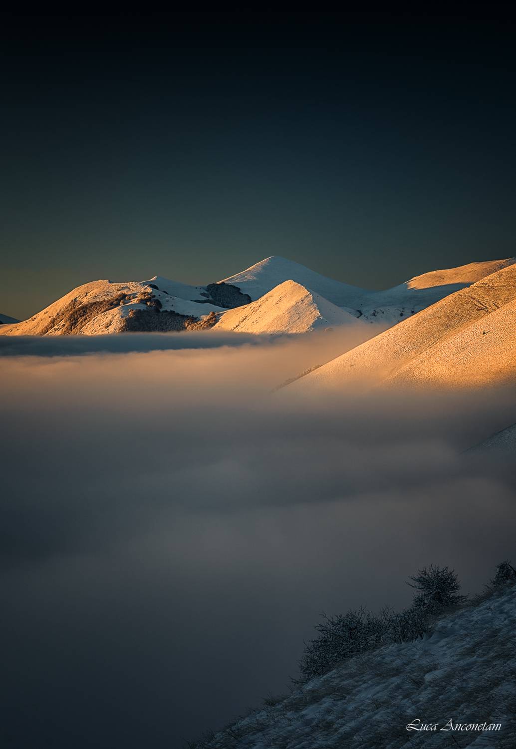 sunrise dawn mountains appennini umbria region italy nature landscape, Anconetani Luca