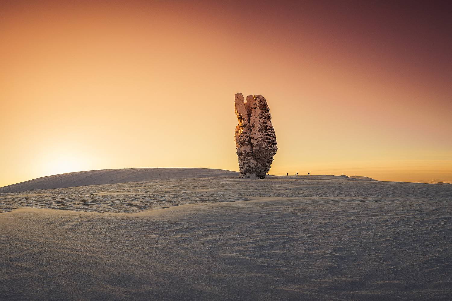 Маньпупунёр, Коми, восход, Кочкин Владимир