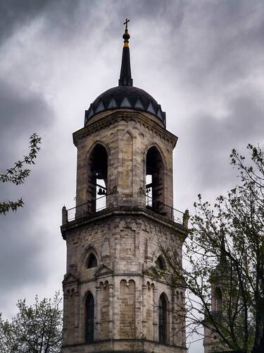 Колокольня, Владимирская церковь (Быково)