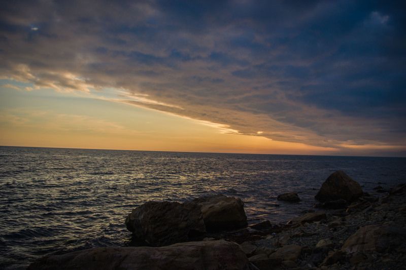 закат. Анапа фото превью