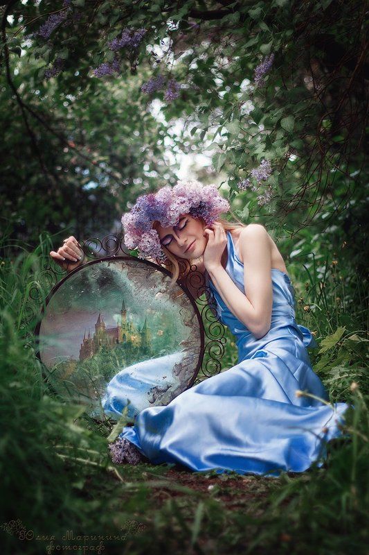 гадание, зеркало, сирень Суженный-ряженный... фото превью