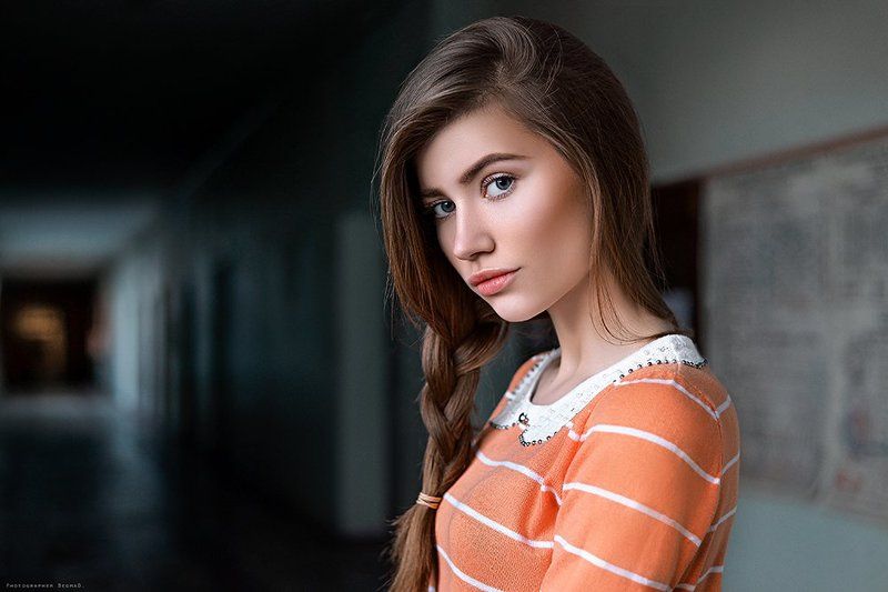 Art photo, Beautiful, Beauty, BegmaD, Color, Dantar90, Eyes, Nikon, Portrait, Взгляд, Глаза, Красивая, Портрет девушки Vika фото превью