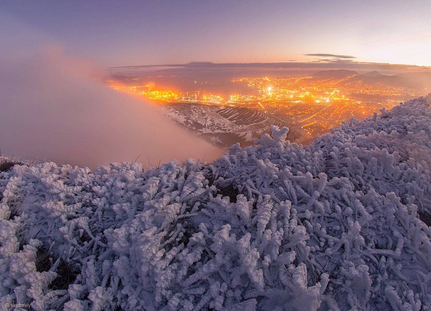 зима, Новороссийск, Скубский Алексей