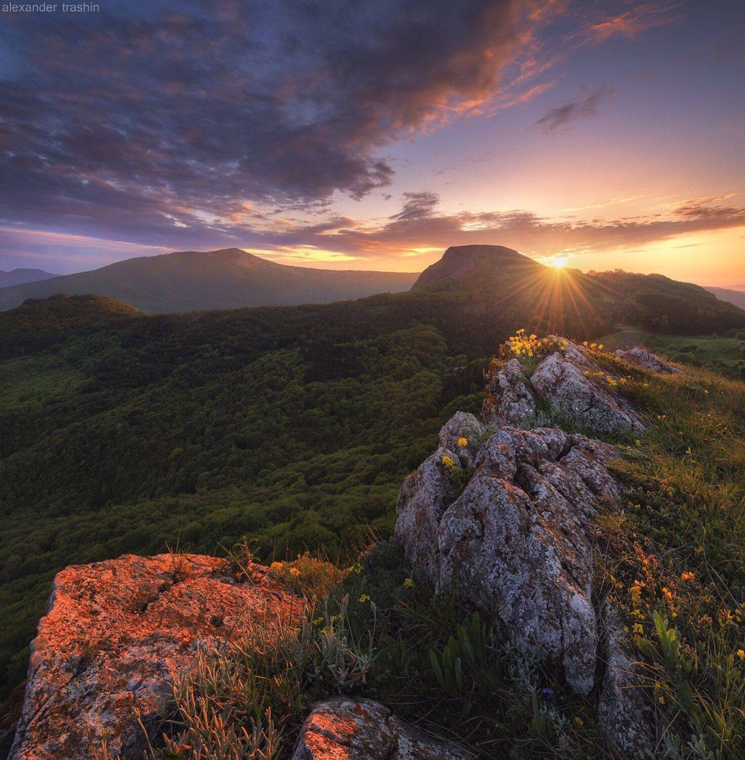 горный пейзаж, крым, пакхал-кая, пейзаж, чатыр-даг, Александр Трашин