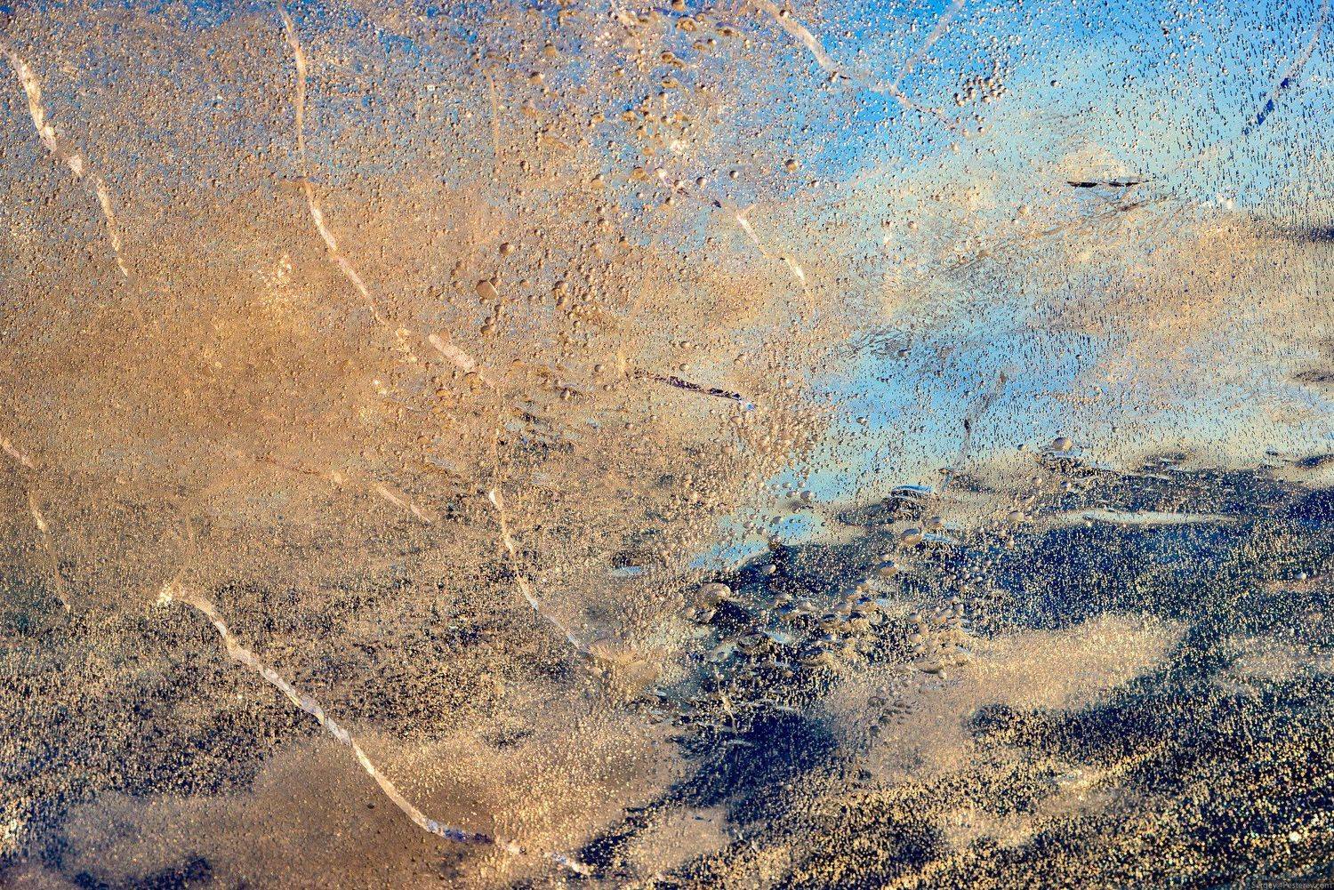 лёд, рассвет, макро, Байкал, Ольхон, Сергей Пестерев