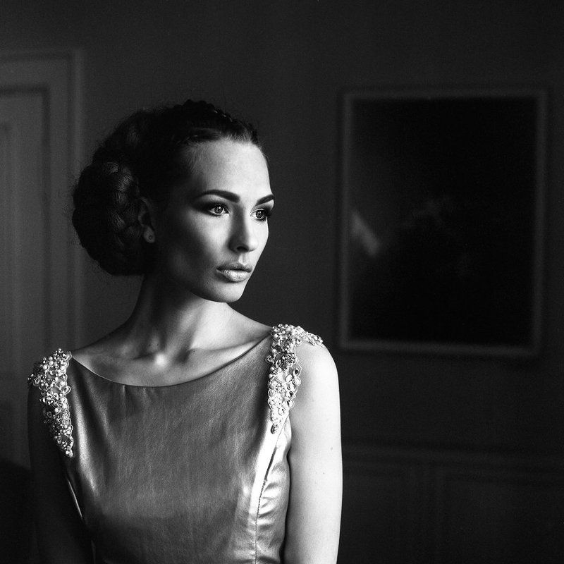 Black & white, Black and white, Woman Tamara фото превью