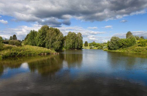 Летнее озеро