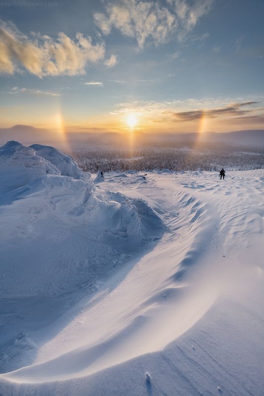 Морозный день на Северном Урале фото превью