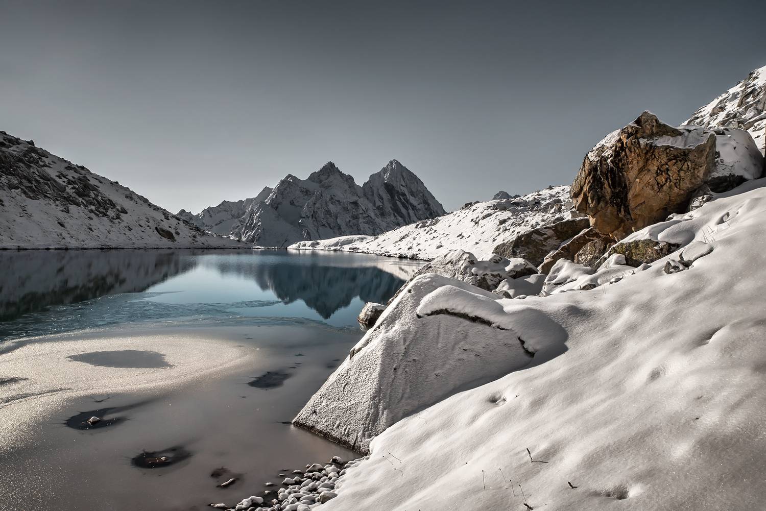 кавказ, горы, карачаево-черкесия, кчр, осень в горах, горное озеро, mountain lake, Zakharov Armen