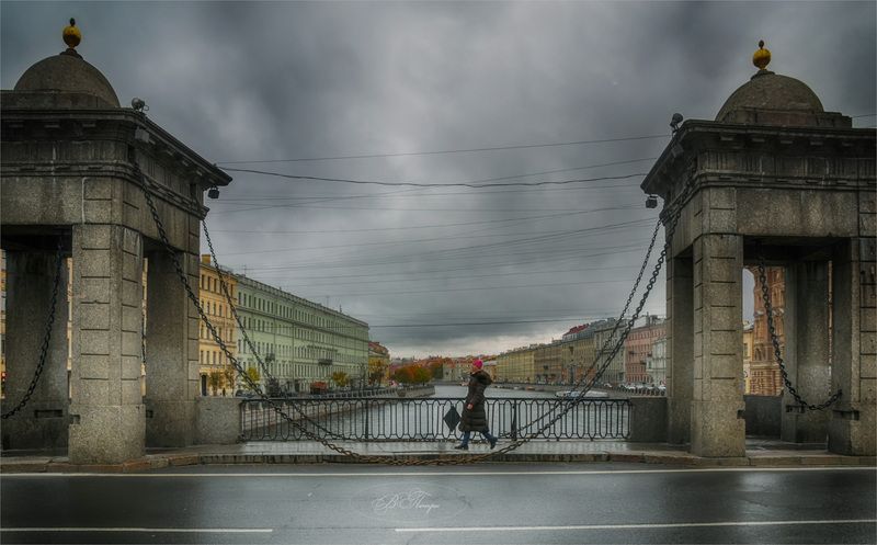 На мосту фото превью