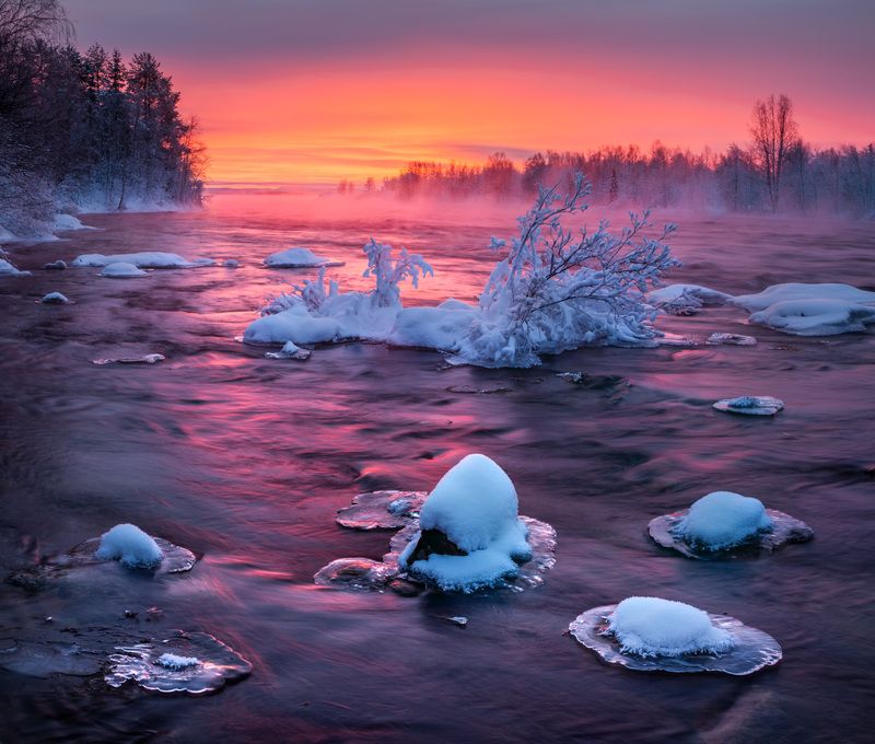 Фототуры с Владимиром Рябковым, #topnature #russpasibo #magic_shots #lovelyRussia #sunset_vision #exclusive_sky  #exclusive_shots #loves_russia2 #photoarena_nature #nature_sultans #nature_perfection #rsa_sky #rsa_sunset #photorussia #rsa_naturepics #sunse Незамерзающие реки Кольского. фото превью