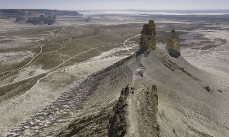 Казахстан, полуостров Мангышлак, Мангыстау, урочище Бозжыра,  Марсианское фото превью