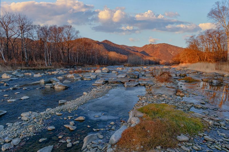 осень утро ррудная Осеннее утро фото превью