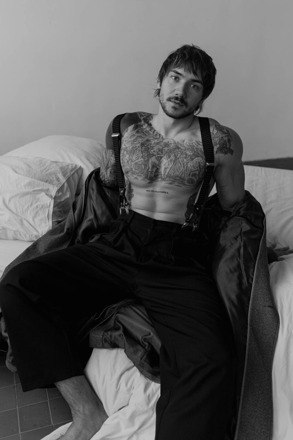 мужской портрет, мужчина, мужская съемка, black and white, male, men, актер, модель, Брагида Ольга