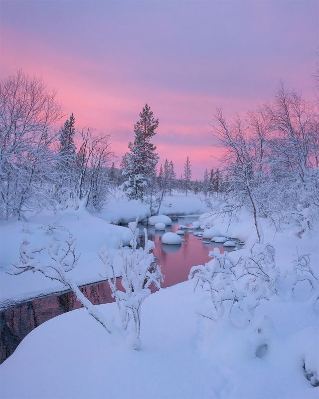 Зимний свет заполярья фото превью