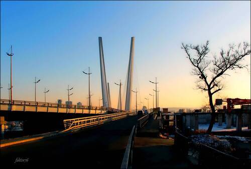Владивосток Золотой мост