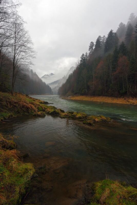 щавница зима река дунаец Щавница фото превью