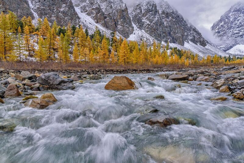 алтай, актру Горный поток фото превью