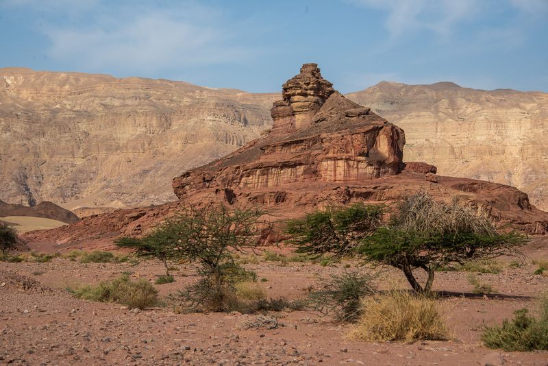 Тимна. Винтовой холм фото превью
