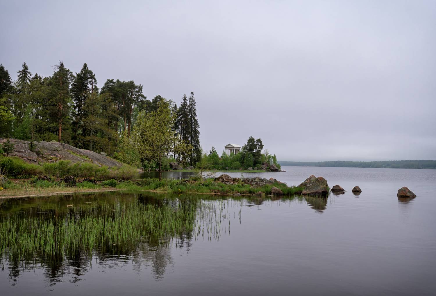 рф., выборг., парк, монрепо., весна., Тихонов Дмитрий