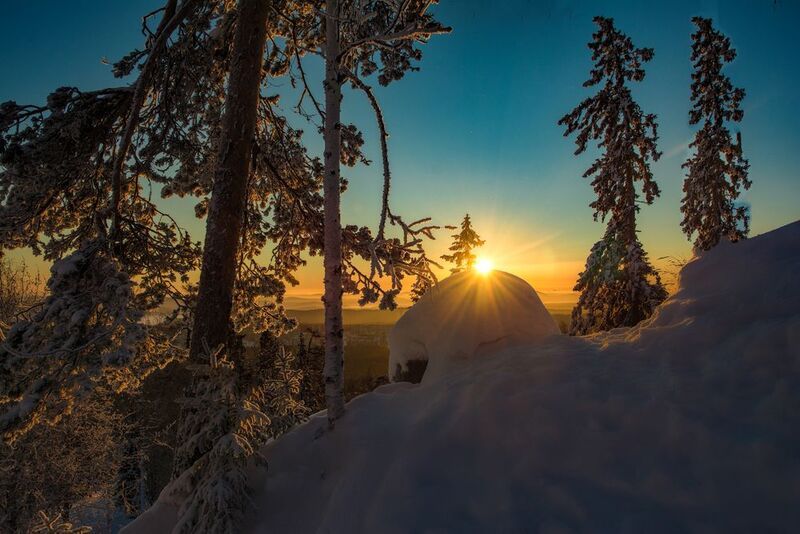 Утреннее солнце фото превью