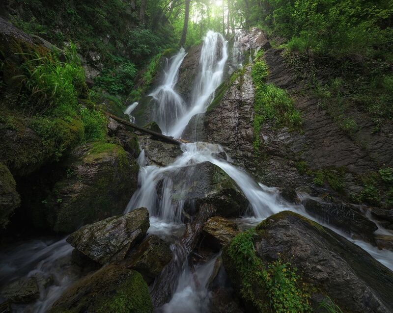 красная поляна, сочи, краснодарский край Водопад Кейва фото превью
