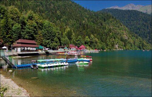 Озеро Рица. Абхазия