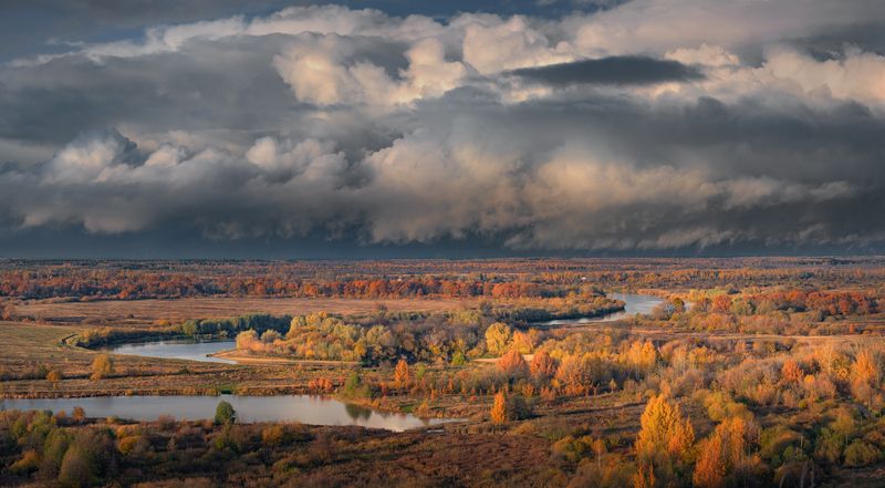 Клязьма после грозы. фото превью