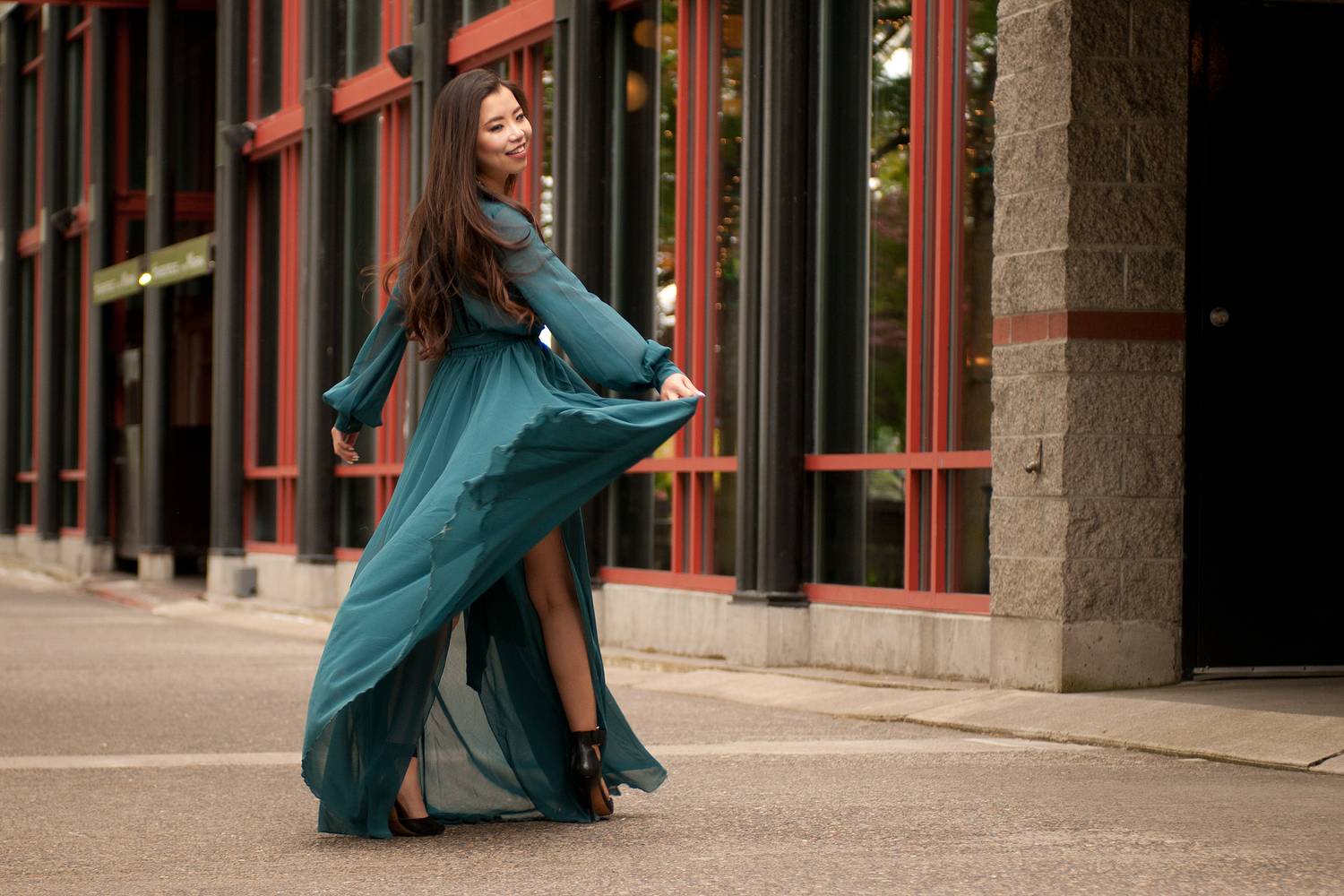 fashion, model, beautiful, portland, motion, Fast Photography